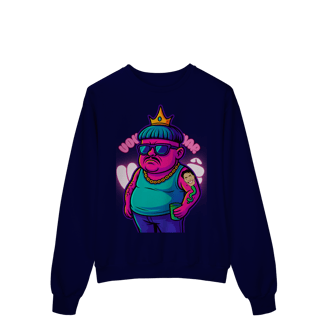 Nome do produto Moletom Estampado Fechado – Caricatura Exclusiva | VOU DESENHAR VOCÊ