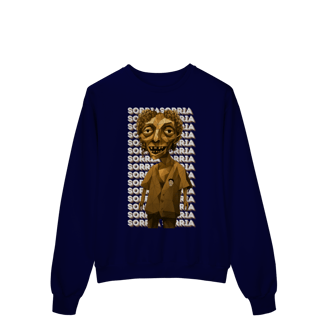 Nome do produto Moletom Estampado Fechado – Caricatura Exclusiva | VOU DESENHAR VOCÊ