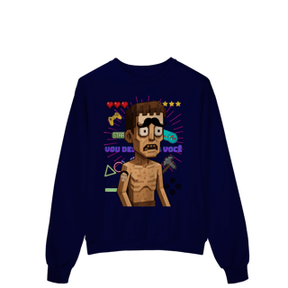 Nome do produto Moletom Estampado Fechado – Caricatura Exclusiva | VOU DESENHAR VOCÊ