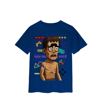 Nome do produto Camisa Estampada INFANTIL – Caricatura Exclusiva | VOU DESENHAR VOCÊ