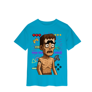 Nome do produto Camisa Estampada INFANTIL – Caricatura Exclusiva | VOU DESENHAR VOCÊ