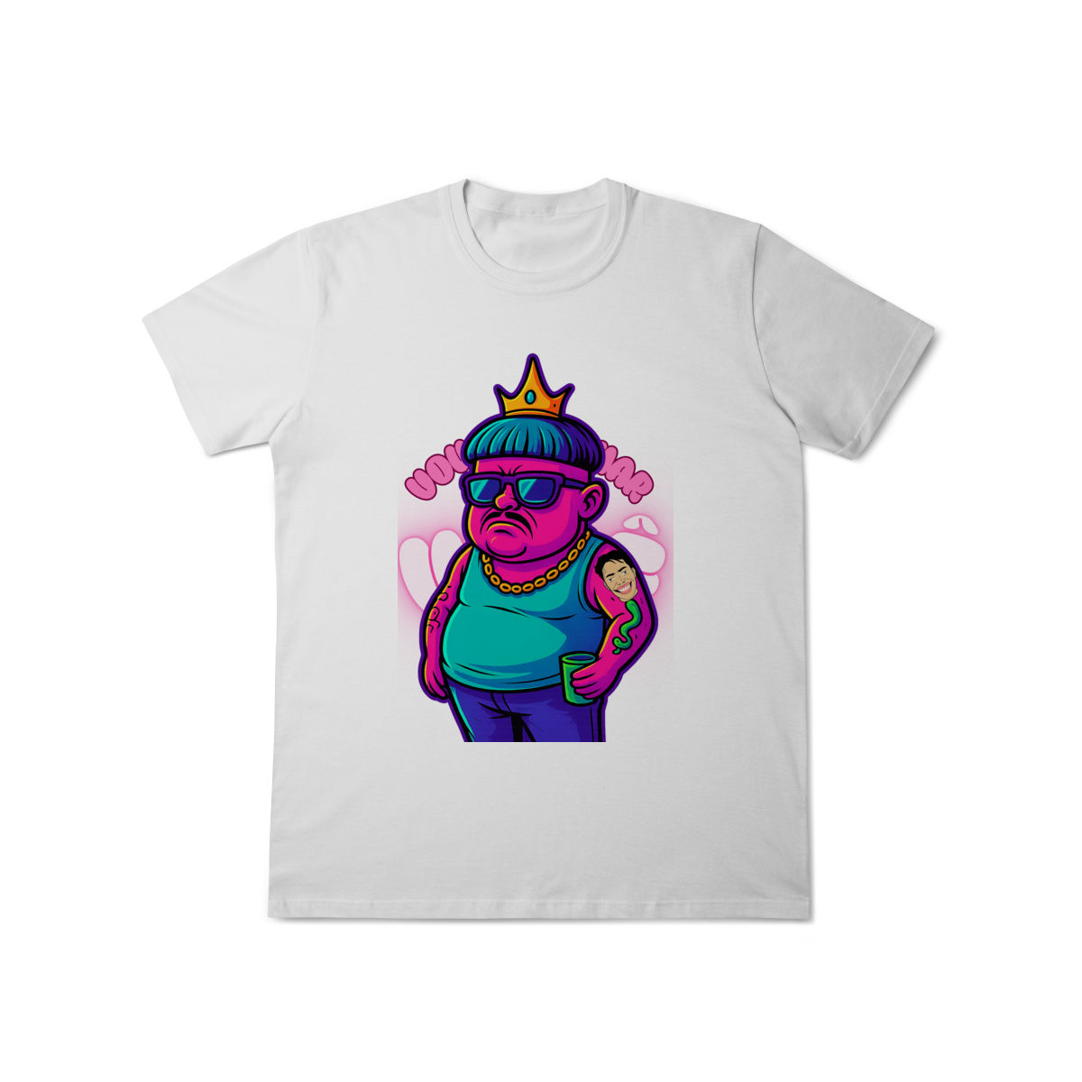 Camisa Estampada – Caricatura Exclusiva | VOU DESENHAR VOCÊ