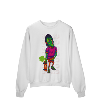 Nome do produto Moletom Estampado Fechado – Caricatura Exclusiva | VOU DESENHAR VOCÊ