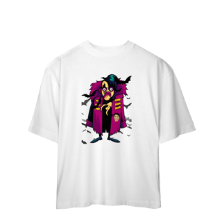 Camisa Estampada Oversized – Caricatura Exclusiva | VOU DESENHAR VOCÊ