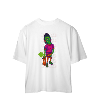 Nome do produto Camisa Estampada Oversized – Caricatura Exclusiva | VOU DESENHAR VOCÊ