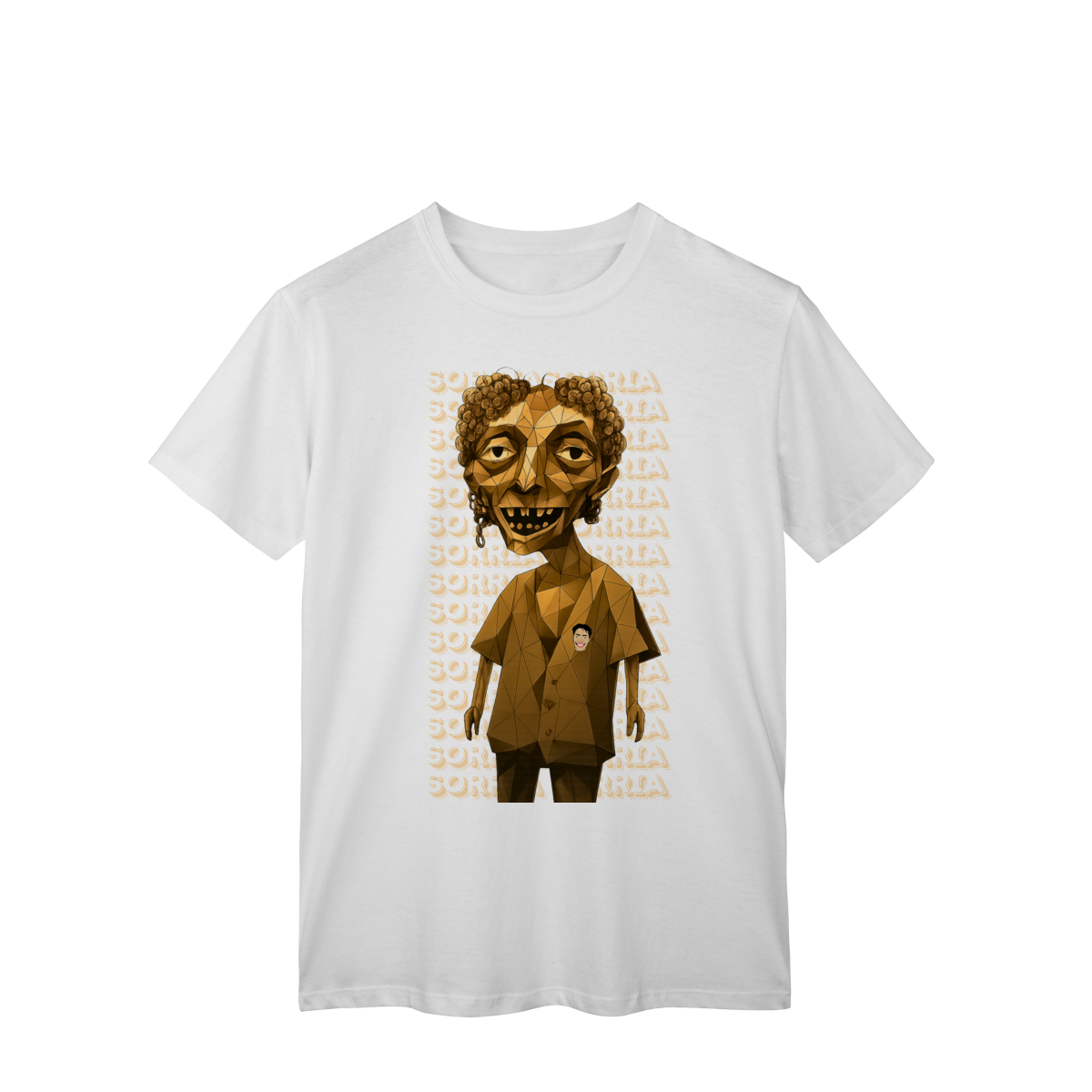 Camisa Estampada – Caricatura Exclusiva | VOU DESENHAR VOCÊ