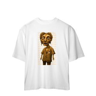 Nome do produto Camisa Estampada Oversized – Caricatura Exclusiva | VOU DESENHAR VOCÊ