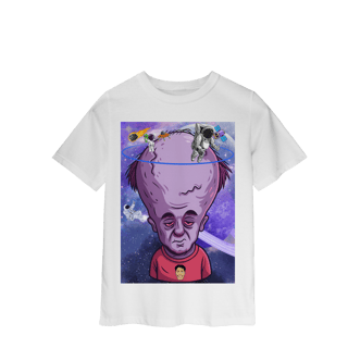 Nome do produto Camisa Estampada INFANTIL – Caricatura Exclusiva | VOU DESENHAR VOCÊ