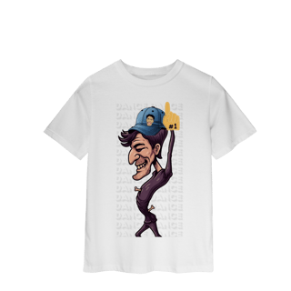 Nome do produto Camisa Estampada INFANTIL – Caricatura Exclusiva | VOU DESENHAR VOCÊ