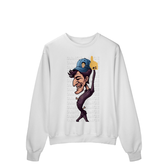 Nome do produto Moletom Estampado Fechado – Caricatura Exclusiva | VOU DESENHAR VOCÊ