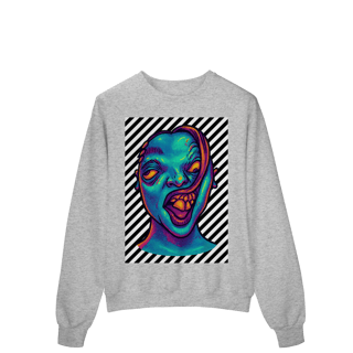 Nome do produto Moletom Estampado Fechado – Caricatura Exclusiva | VOU DESENHAR VOCÊ