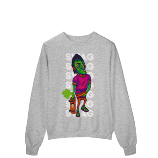 Nome do produto Moletom Estampado Fechado – Caricatura Exclusiva | VOU DESENHAR VOCÊ