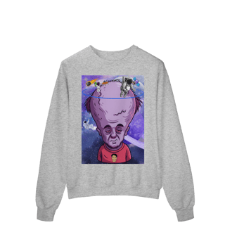 Nome do produto Moletom Estampado Fechado – Caricatura Exclusiva | VOU DESENHAR VOCÊ