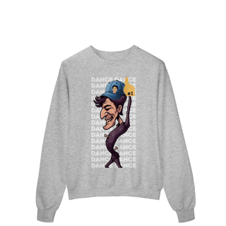 Nome do produto Moletom Estampado Fechado – Caricatura Exclusiva | VOU DESENHAR VOCÊ