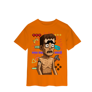 Nome do produto Camisa Estampada INFANTIL – Caricatura Exclusiva | VOU DESENHAR VOCÊ