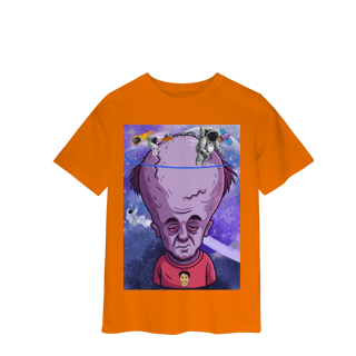 Nome do produto Camisa Estampada INFANTIL – Caricatura Exclusiva | VOU DESENHAR VOCÊ