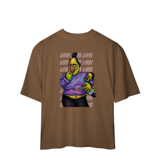 Nome do produto Camisa Estampada Oversized – Caricatura Exclusiva | VOU DESENHAR VOCÊ