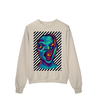 Nome do produto Moletom Estampado Fechado – Caricatura Exclusiva | VOU DESENHAR VOCÊ