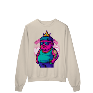 Nome do produto Moletom Estampado Fechado – Caricatura Exclusiva | VOU DESENHAR VOCÊ