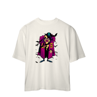 Nome do produto Camisa Estampada Oversized – Caricatura Exclusiva | VOU DESENHAR VOCÊ