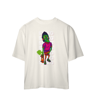 Nome do produto Camisa Estampada Oversized – Caricatura Exclusiva | VOU DESENHAR VOCÊ