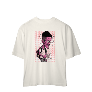 Nome do produto Camisa Estampada Oversized – Caricatura Exclusiva | VOU DESENHAR VOCÊ