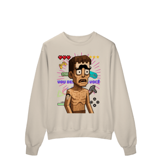 Moletom Estampado Fechado – Caricatura Exclusiva | VOU DESENHAR VOCÊ