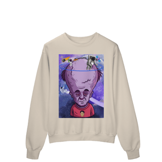 Nome do produto Moletom Estampado Fechado – Caricatura Exclusiva | VOU DESENHAR VOCÊ