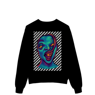 Nome do produto Moletom Estampado Fechado – Caricatura Exclusiva | VOU DESENHAR VOCÊ