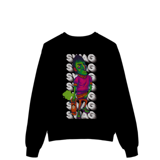 Moletom Estampado Fechado – Caricatura Exclusiva | VOU DESENHAR VOCÊ