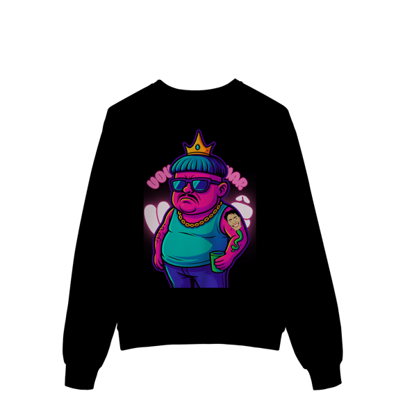 Moletom Estampado Fechado – Caricatura Exclusiva | VOU DESENHAR VOCÊ