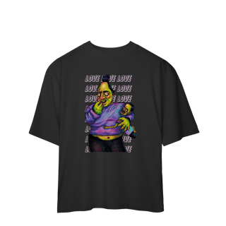 Nome do produto Camisa Estampada Oversized – Caricatura Exclusiva | VOU DESENHAR VOCÊ