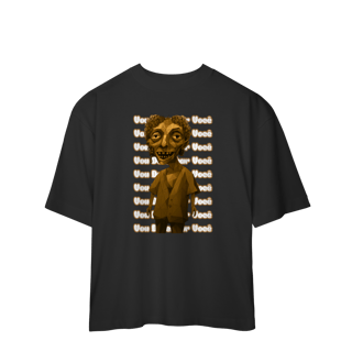 Nome do produto Camisa Estampada Oversized – Caricatura Exclusiva | VOU DESENHAR VOCÊ