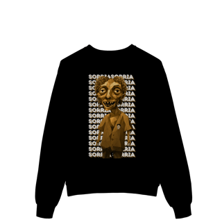 Nome do produto Moletom Estampado Fechado – Caricatura Exclusiva | VOU DESENHAR VOCÊ