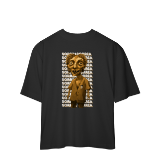 Nome do produto Camisa Estampada Oversized – Caricatura Exclusiva | VOU DESENHAR VOCÊ