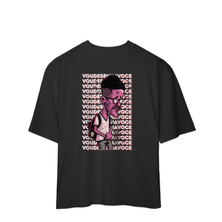 Nome do produto Camisa Estampada Oversized – Caricatura Exclusiva | VOU DESENHAR VOCÊ