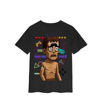 Nome do produto Camisa Estampada INFANTIL – Caricatura Exclusiva | VOU DESENHAR VOCÊ