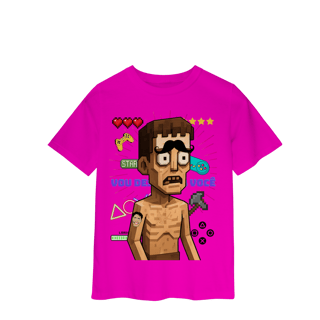 Nome do produto Camisa Estampada INFANTIL – Caricatura Exclusiva | VOU DESENHAR VOCÊ