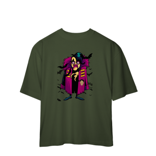 Nome do produto Camisa Estampada Oversized – Caricatura Exclusiva | VOU DESENHAR VOCÊ