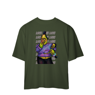 Nome do produto Camisa Estampada Oversized – Caricatura Exclusiva | VOU DESENHAR VOCÊ