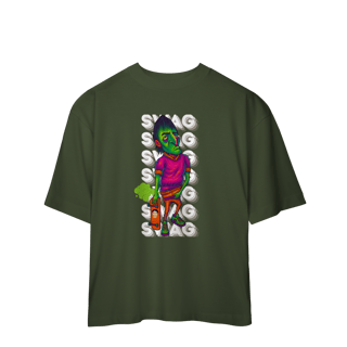 Nome do produto Camisa Estampada Oversized – Caricatura Exclusiva | VOU DESENHAR VOCÊ