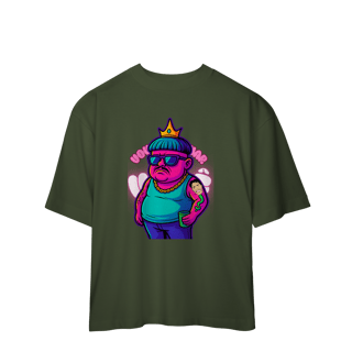 Nome do produto Camisa Estampada Oversized – Caricatura Exclusiva | VOU DESENHAR VOCÊ