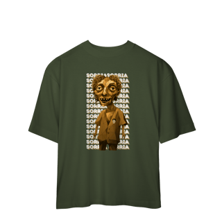 Nome do produto Camisa Estampada Oversized – Caricatura Exclusiva | VOU DESENHAR VOCÊ