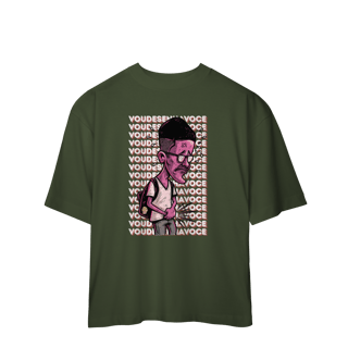 Nome do produto Camisa Estampada Oversized – Caricatura Exclusiva | VOU DESENHAR VOCÊ