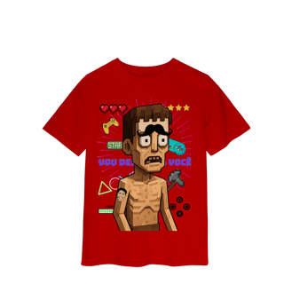 Camisa Estampada INFANTIL – Caricatura Exclusiva | VOU DESENHAR VOCÊ