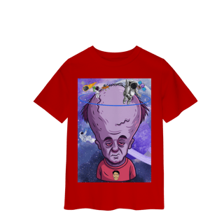 Nome do produto Camisa Estampada INFANTIL – Caricatura Exclusiva | VOU DESENHAR VOCÊ