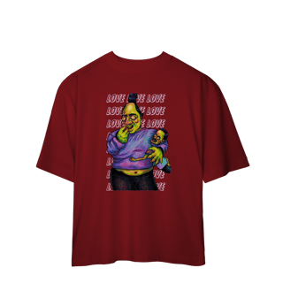 Nome do produto Camisa Estampada Oversized – Caricatura Exclusiva | VOU DESENHAR VOCÊ