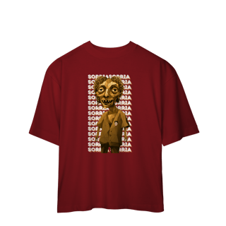 Nome do produto Camisa Estampada Oversized – Caricatura Exclusiva | VOU DESENHAR VOCÊ