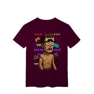 Nome do produto Camisa Estampada – Caricatura Exclusiva | VOU DESENHAR VOCÊ