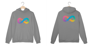 Nome do produto Moletom Neurodivergente | Moletom TDAH e AUTISMO | Moletom Canguru Inverno